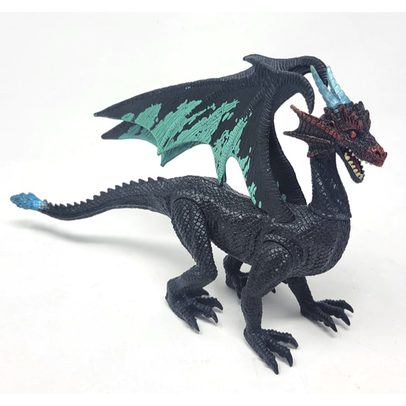 Vintage Kid Galaxy Posable Dragons Set of 6 - Fantasy Action Figure Lot - Picture 3 of 7